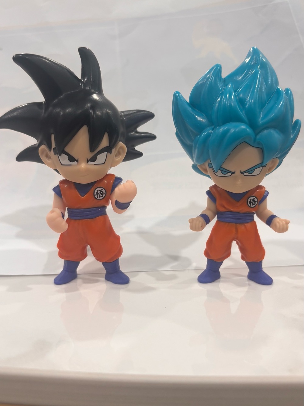 Burger King Kids Toys Dragon Ball Z Goku Action Figures Set of Two